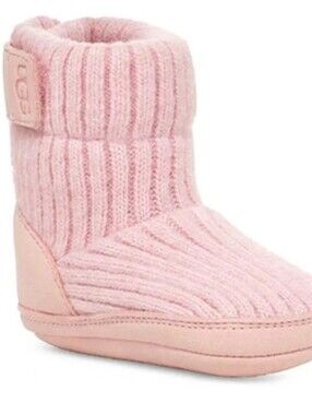 UGG Baby Girls Skylar Seashell Pink, 4